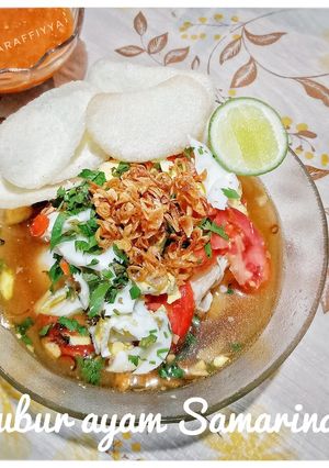 Foto resep Bubur ayam Samarinda