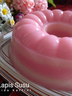 Foto resep Puding Lapis Susu