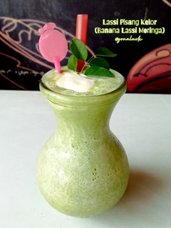 Foto resep Lassi Pisang Kelor (Banana Lassi Moringa Oleifera)