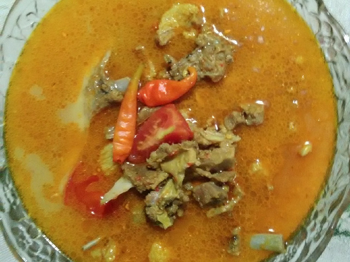 Resep: Gulai kambing sederhana Murah