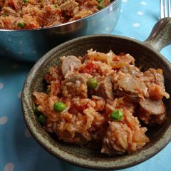 A picture of Sausage & Pea Pilaf.