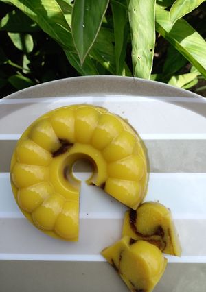 Foto resep Puding Marmer Labu Kuning