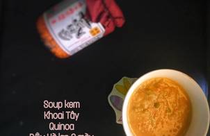 Soup kem khoai Tây
Quinoa
Đậu Hà lan 2 màu