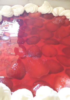 Una foto de Tarta de frutillas