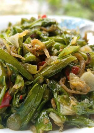 Foto resep Tumis genjer special 🍀