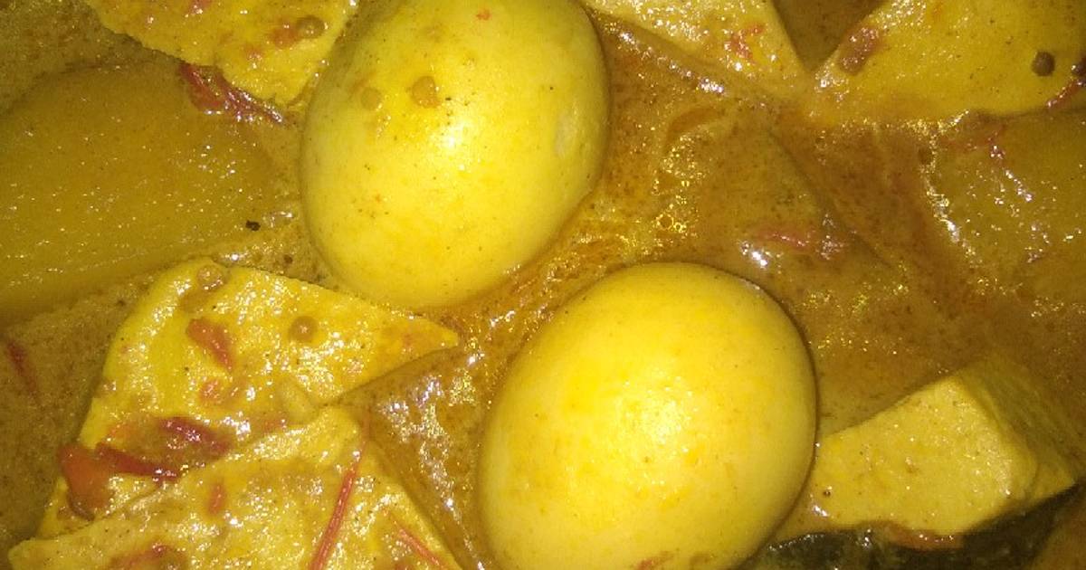 Resep Opor telur tahu oleh Siti Marlina - Cookpad