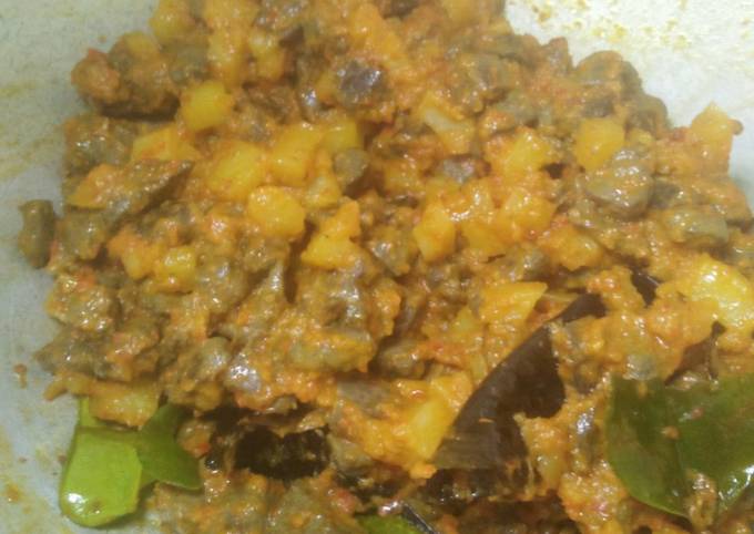 Resep Sambel goreng hati sapi (ga pedes) yang Menggugah Selera