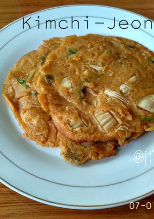 Foto resep Kimchi-Jeon / Pancake Kimchi