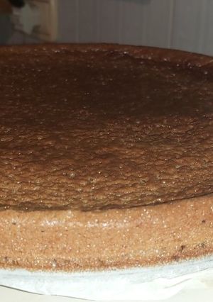 Una foto de Bizcocho de chocolate
