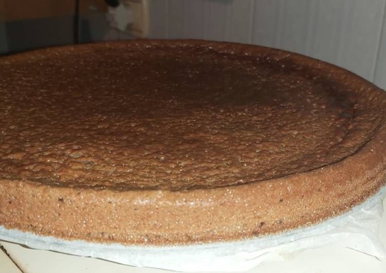 Bizcocho de chocolate