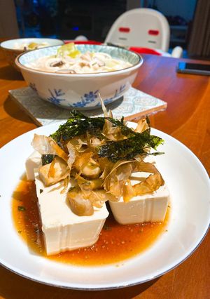 和風香蕈豆腐 的食譜成品照片