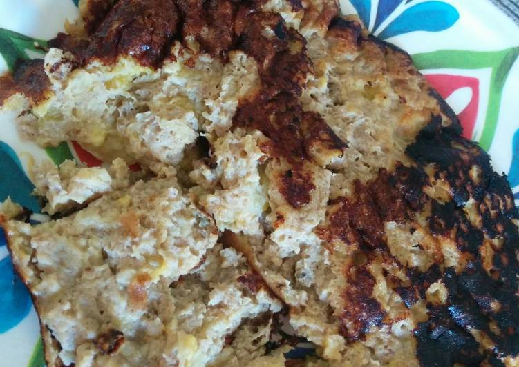 Panqueca de banana simples