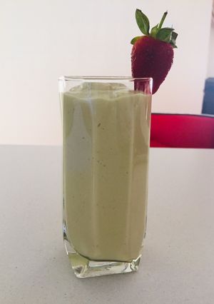 A picture of Avocado smoothie.