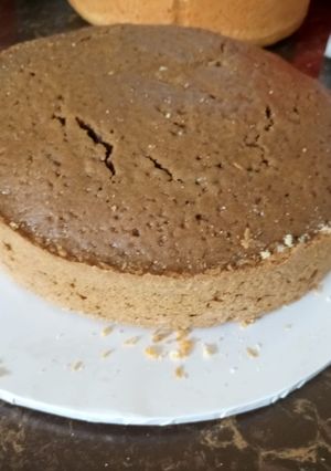 A picture of Coffee caramel cake.