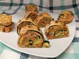Rotolini di zucchine e paprika