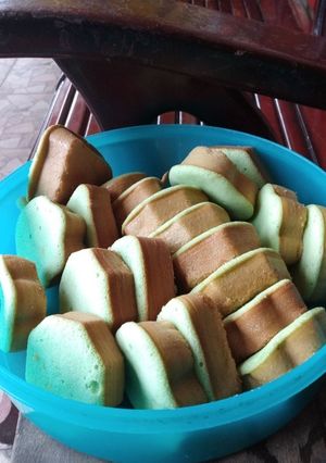Foto resep Bolu Pandan Mini
