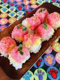 Mini Negitoro and Egg Sushi Bites for Children's Day