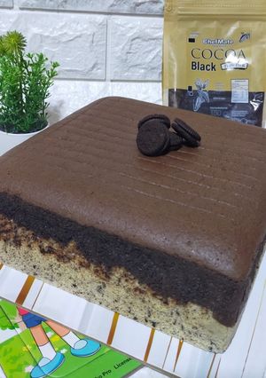 Foto resep Oreo Chocolate Castella Cake