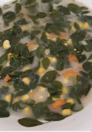 Foto resep Sayur bobor daun kelor