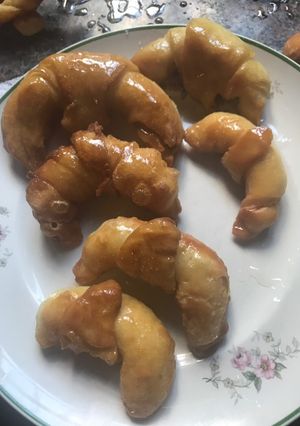 Una foto de Masa de churrinches original chilena con forma de medialuna