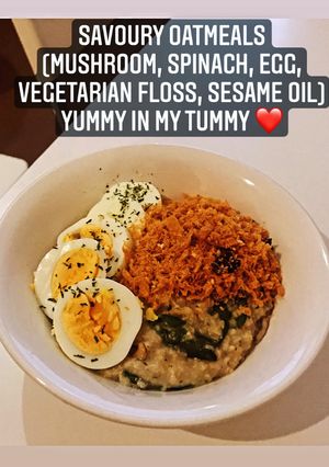 Foto resep Savoury Oatmeal idea
