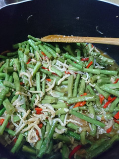 Foto resep Tumis kacang panjang teri medan