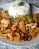 Cau cau de mariscos