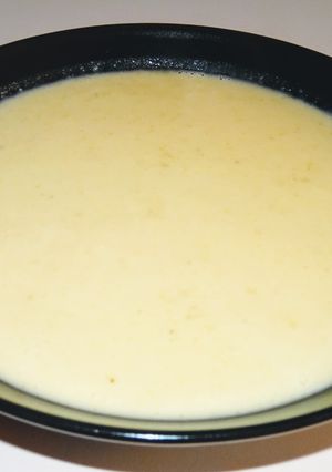 Une photo de Soupe à l'ail (vegan)
