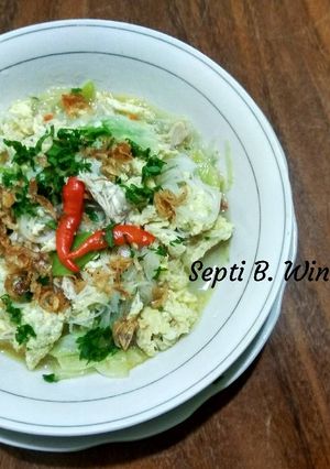 Foto resep Bakmi Godog / Mie Rebus bumbu Jawa