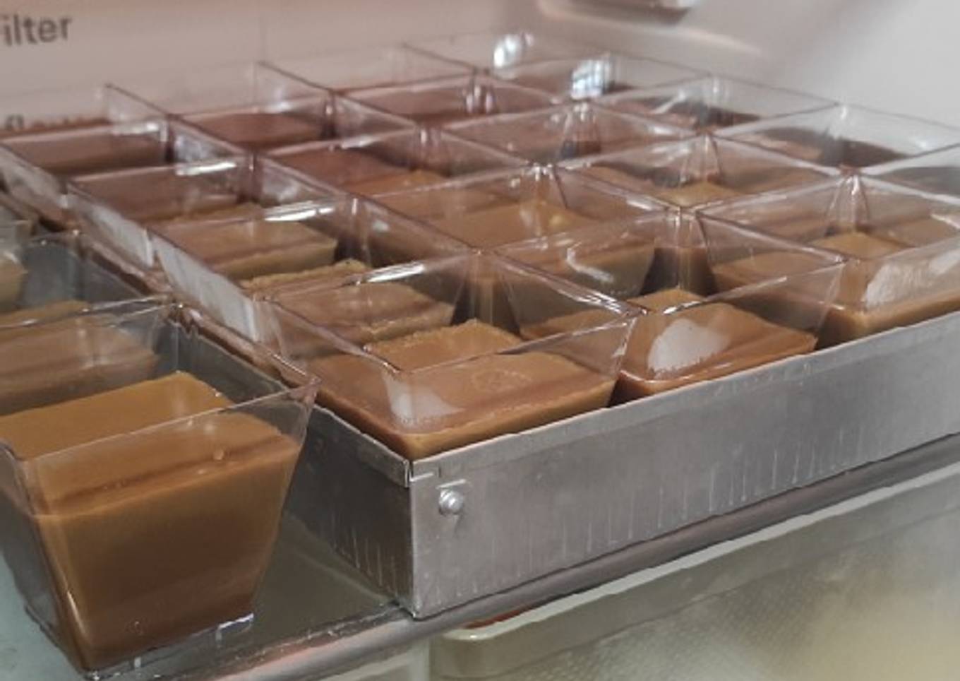 Flan de moka
