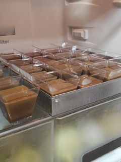 Una foto de Flan de moka