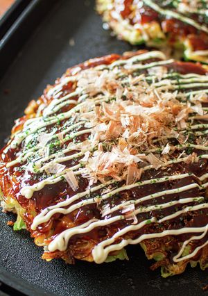 A picture of Easy Basic Cabbage Okonomiyaki with All-Purpose Flour.
