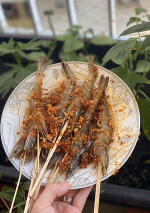 Hình của món Tôm nướng muối ớt🦐🦐🦐.