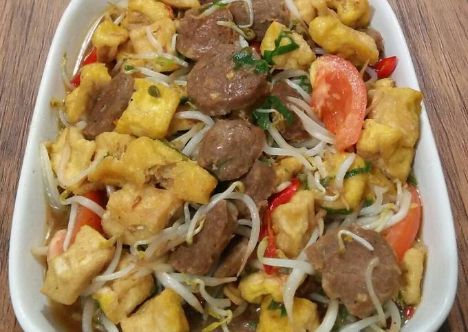 Resep Tumis Toge Tahu Bakso Oleh Bani Ummu Musa Cookpad