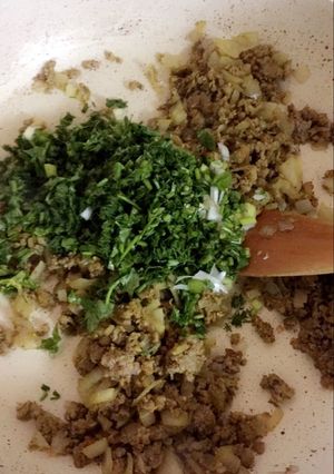 صورة لوصفة حشوة السمبوسة الحجازية