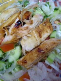 A picture of Salad with Grilled Chicken.