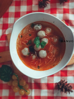 Foto resep Cilok kuah pedas takaran sendok