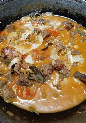 Foto resep Tongseng Sapi Pedas Manis