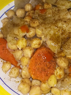 Una foto de Cocido de garbanzos