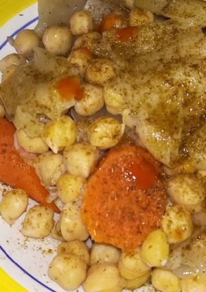 Una foto de Cocido de garbanzos