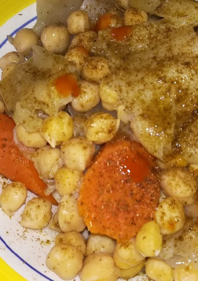 Una foto de Cocido de garbanzos