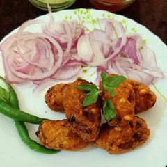 A picture of Chane ki dal ke kabab.