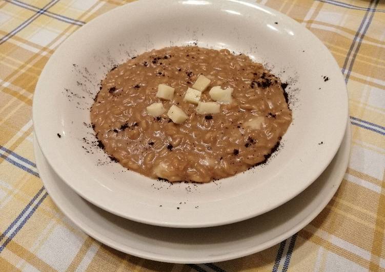 Recipe of Perfect Risotto asiago e caffè