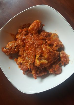 Foto resep Ayam Bumbu Rujak