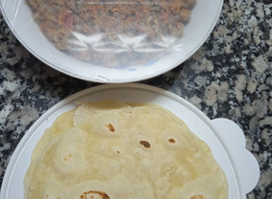 Una foto de Fajitas, tacos o rapiditas comunes o integrales!!!!