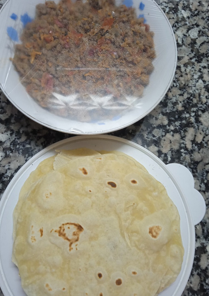 Una foto de Fajitas, tacos o rapiditas comunes o integrales!!!!