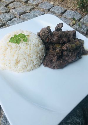 Cukkinis-padlizsános csirkemáj ☀️ebéd☀️ recept fotója