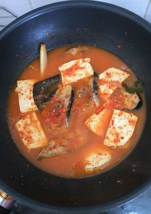 Foto resep Asam padeh (asam pedas)patin tahu