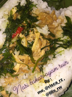 Foto resep Nasi bakar ayam suir