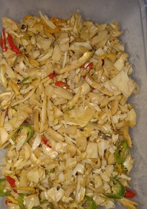 Foto resep Tumis Nangka muda ikan teri